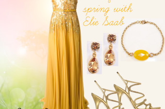 Style Guide: Beautiful in spring with Elie Saab