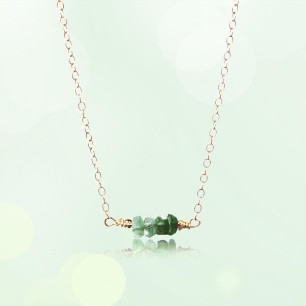 Emerald Brigitte Dam Jewelry Design
